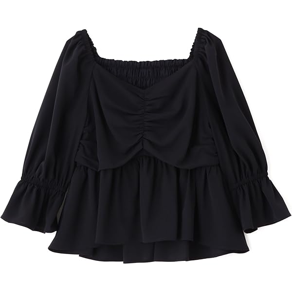 PROPORTION BODY DRESSING バルーン袖ペプラムブラウス バルーン袖ペプラムブラウス | PROPORTION BODY DRESSING